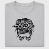 Cow Print Messy Bun DTF Transfer