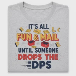 Funny Postal Worker DTF Transfer