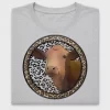 Boho Cow Portrait DTF Transfer
