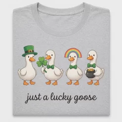 Lucky Goose St. Patrick's Day DTF Transfer