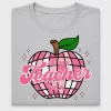 Retro Disco Apple Teacher DTF Transfer