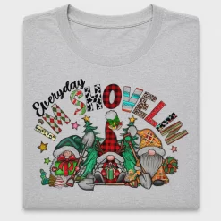 Everyday Gnome Christmas DTF Transfer