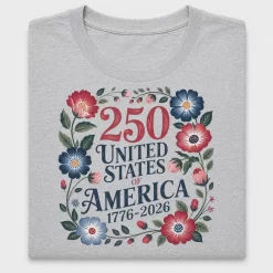 Patriotic 250 Years America DTF Transfer