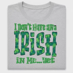 Irish In Me Shamrock DTF Transfer
