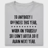 Sarcastic New Year DTF Transfer Design