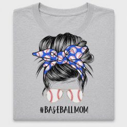 Baseball Mom Bun DTF Transfer