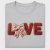 Crochet Love Bow DTF Transfer