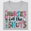 Nurses Call The Shots DTF Transfer
