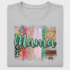 Mama Brushstrokes Glitter DTF Transfer