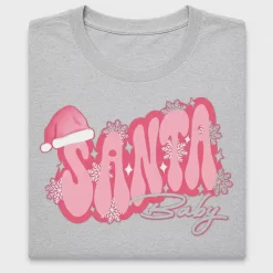Merry Leopard Baby Christmas DTF Transfer