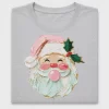Retro Christmas Santa Claus DTF Transfer