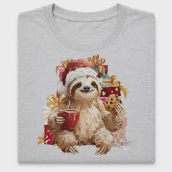 Christmas Sloth DTF Transfer