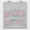 Retro Books And Coffee DTF Transfer