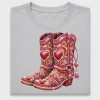 Jeweled Cowgirl Boots DTF Transfer