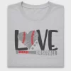 Love Baseball Heart DTF Transfer