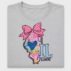 Illinois Floral State DTF Transfer