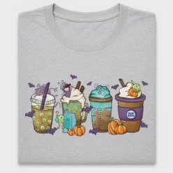 Fall Monster Coffee DTF Transfer