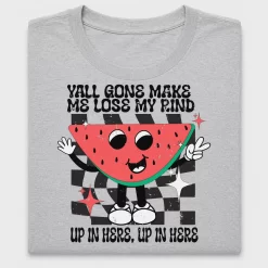 Retro Watermelon Y'all Gone Make Me DTF Transfer
