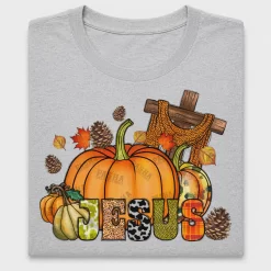 Autumn Cross Pumpkin DTF Transfer