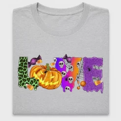 Love Halloween Pumpkin DTF Transfer