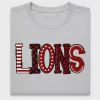 Lions School Mascot DTF Transfer
