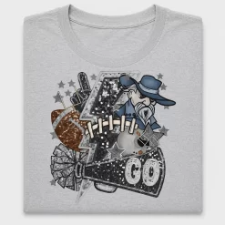 Football Mascot DTF Transfer Design