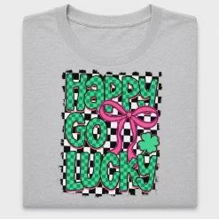 Retro Happy Go Lucky DTF Transfer