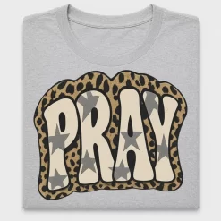 Retro Draw Jesus Leopard DTF Transfer