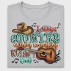 I Was Country When Country Wasn't Cool DTF Transfer