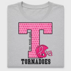 Breast Cancer Awareness Tornadoes DTF Transfer