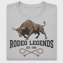 Rodeo Legends Western Bull DTF Transfer