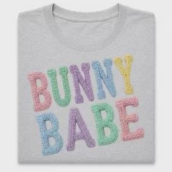 Bunny Baby Pastel Knit DTF Transfer
