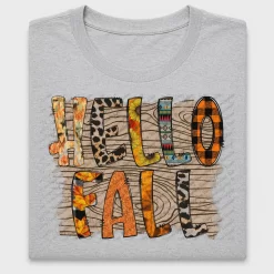 Hello Fall DTF Transfer Design