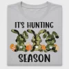It's Hunting Season Camo Bunnies DTF Transfer