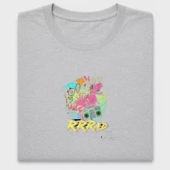 Retro Dinosaur 80s DTF Transfer