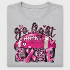 Go Fight Cure Breast Cancer Awareness DTF Transfer