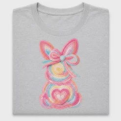 Preppy Easter Bunny DTF Transfer