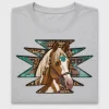 Western Aztec Horse DTF Transfer