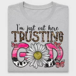 Trusting God Daisy DTF Transfer