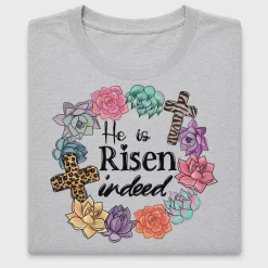 He Is Risen Indeed Easter DTF Transfer