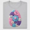 Floral Easter Egg DTF Transfer