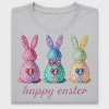 Sparkly Easter Bunny DTF Transfer
