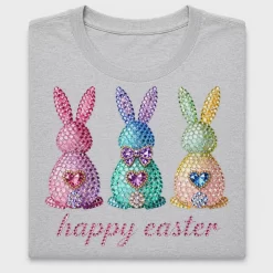 Sparkly Easter Bunny DTF Transfer