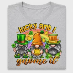 Lucky Gnome Trio DTF Transfer