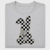 Retro Checkered Bunny DTF Transfer