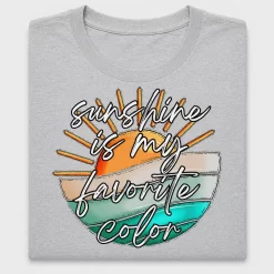 Retro Sunshine Favorite Color DTF Transfer