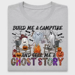 Halloween Campfire Ghost Story DTF Transfer