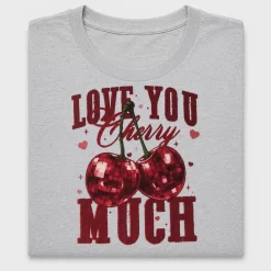 Love You Cherry Much DTF Transfer