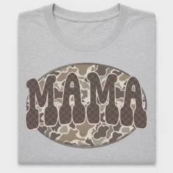 Camo Mom DTF Transfer