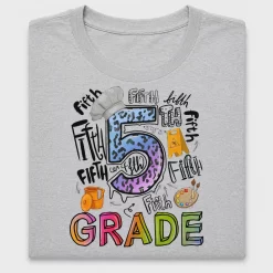 5th Grade School DTF Transfer Design
